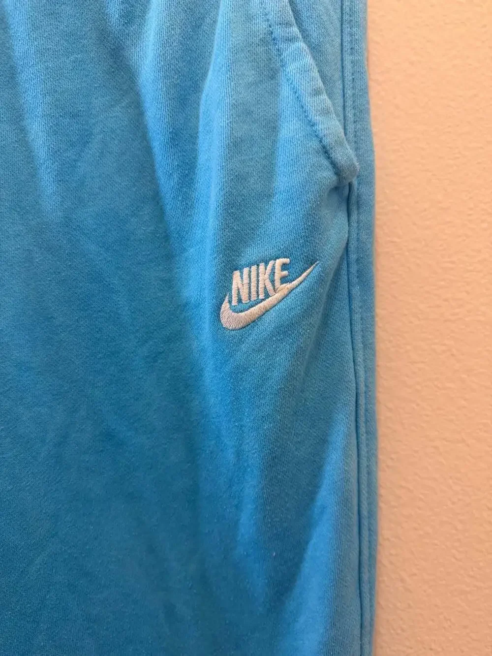 Nike Sportswear Club Fleece French Terry Joggers Bright Blue Size XL